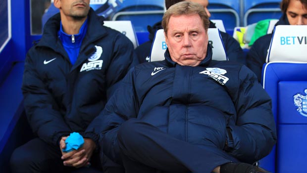 Queens Park Rangers manager Harry Redknapp