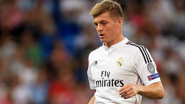 Real Madrid midfielder Toni Kroos