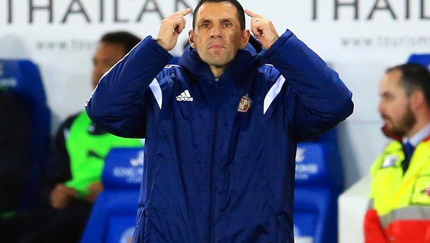 Sunderland manager Gus Poyet