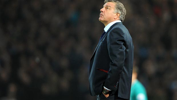 West Ham United manager Sam Allardyce