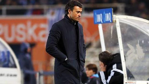 Barcelona manager Luis Enrique