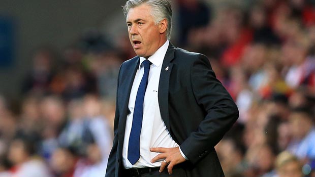 Carlo Ancelotti Real Madrid v Atletico Madrid Copa del Rey