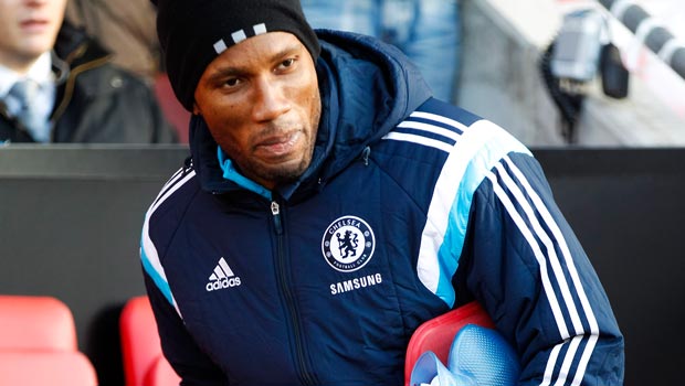 Chelsea striker Didier Drogba