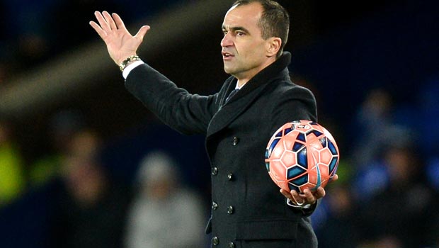 Everton boss Roberto Martinez