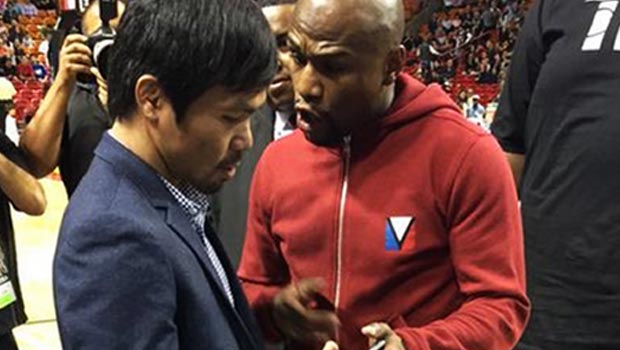 Floyd Mayweather and Manny Pacquiao Boxing