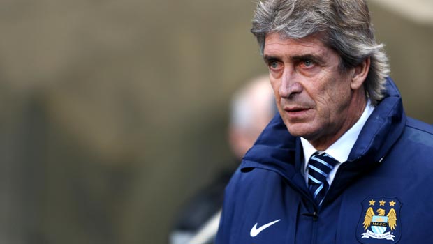 Manchester City head coach Manuel Pellegrini