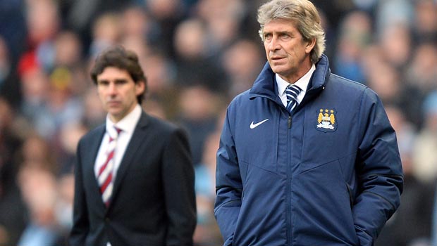 Manuel Pellegrini Man City v Middlesbrough FA Cup