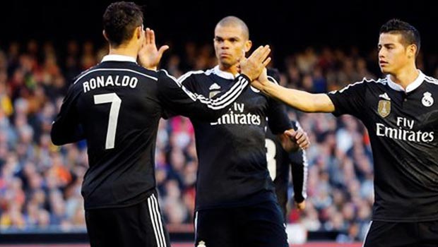 Pepe Real Madrid v Valencia