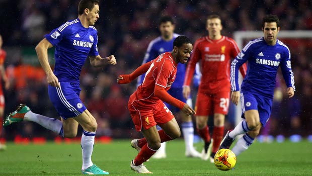 Raheem Sterling Liverpool v Chelsea Capital One Cup