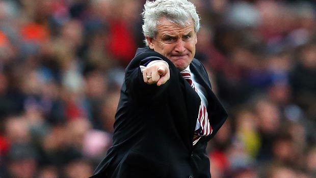 Stoke City manager Mark Hughes