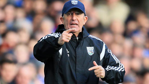 Tony Pulis West Bromwich Albion Manager