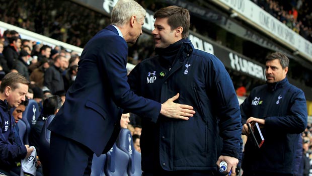 Arsene Wenger Arsenal v Tottenham