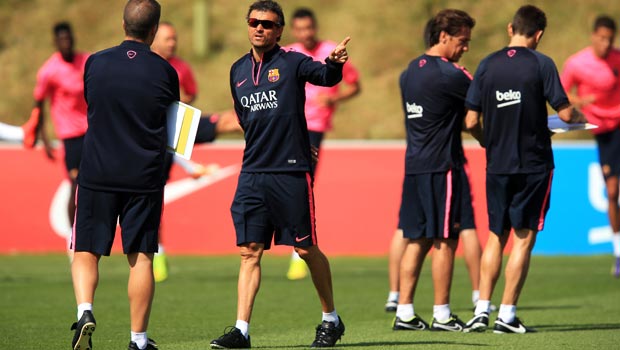 Barcelona boss Luis Enrique