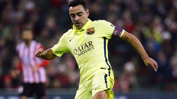 Barcelona veteran midfielder Xavi Hernandez