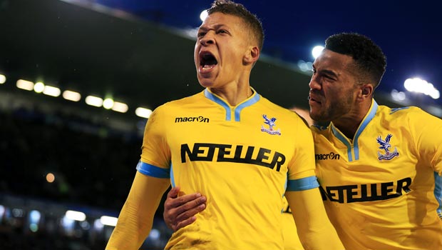 Crystal Palace striker Dwight Gayle