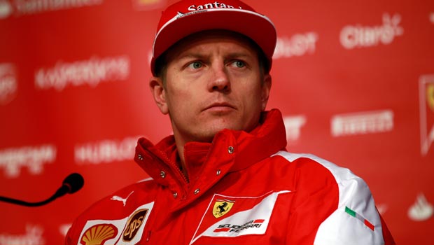 F1 Ferrari driver Kimi Raikkonen