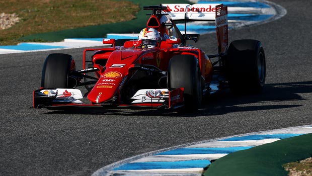 Ferrari Sebastian Vettel Circuito de Jerez