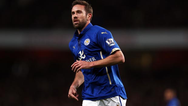 Leicester defender Matthew Upson