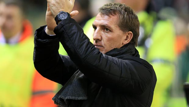 Liverpool boss Brendan Rodgers Europa League