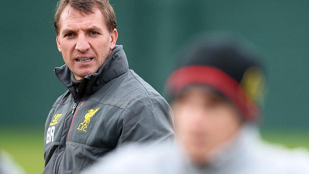 Liverpool manager Brendan Rodgers Europa League