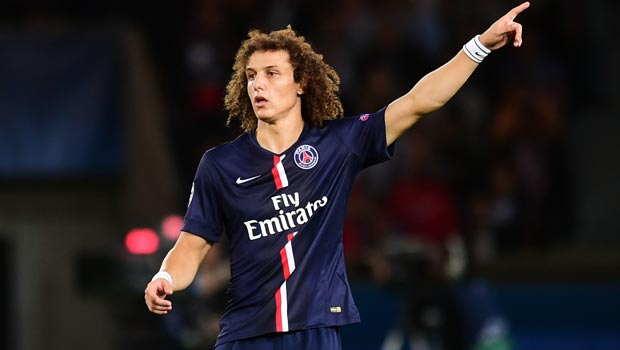 PSG defender David Luiz Champions League