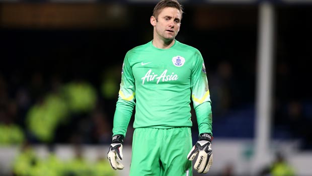 Queens Park Rangers goalkeeper Rob Green