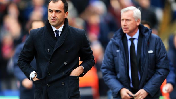 Roberto Martinez Everton v Crystal Palace