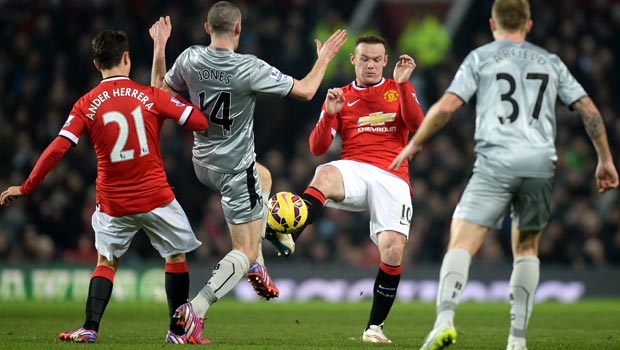 Wayne Rooney Manchester United v Burnley