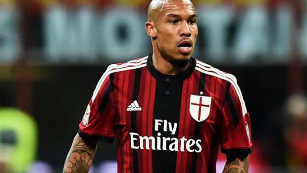 AC Milan midfielder Nigel De Jong