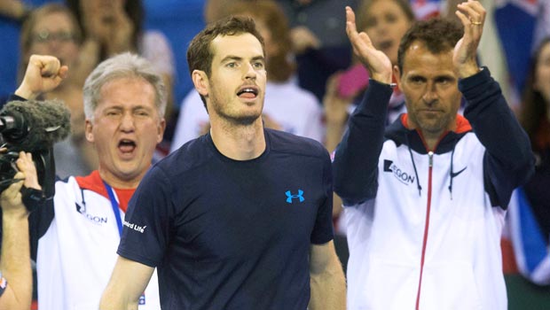 Andy Murray Great Britain Davis Cup victory