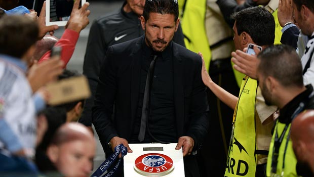 Atletico Madrid manager Diego Simeone