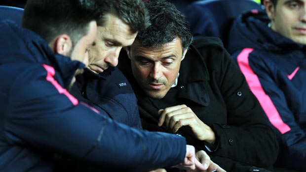 Barcelona boss Luis Enrique Champions League