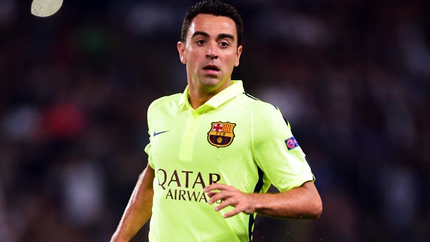 Barcelona captain Xavi