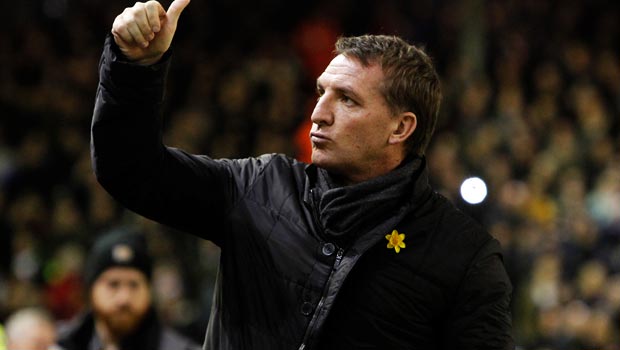 Brendan Rodgers Liverpool v Burnley 