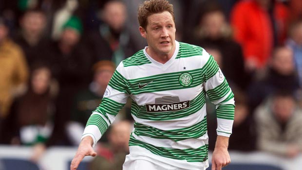 Celtic midfielder Kris Commons