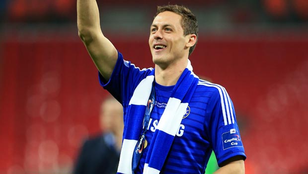 Chelsea Nemanja Matic Capital One Cup