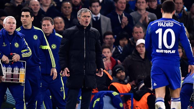 Chelsea manager Jose Mourinho Champions League