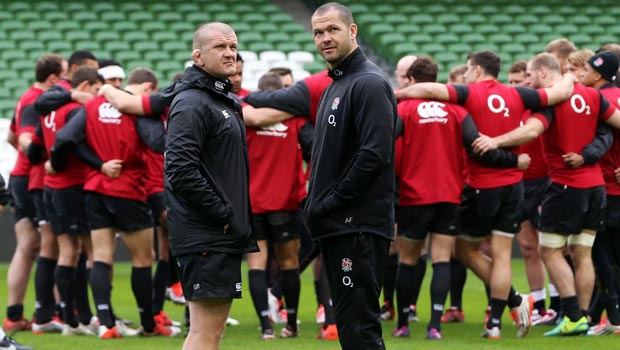 England coaches Graham Rowntree Rugby Union  2015 RBS Six Nations