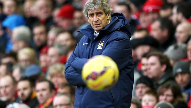 Man City boss Manuel Pellegrini Premier League