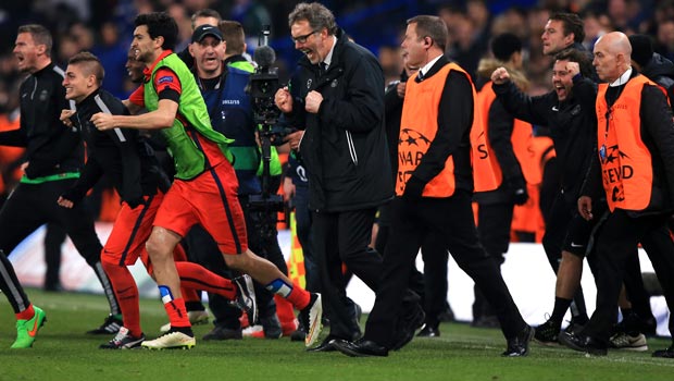 Paris Saint-Germain coach Laurent Blanc