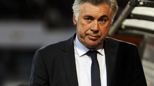 Real Madrid coach Carlo Ancelotti 