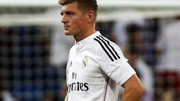 Real Madrid midfielder Toni Kroos