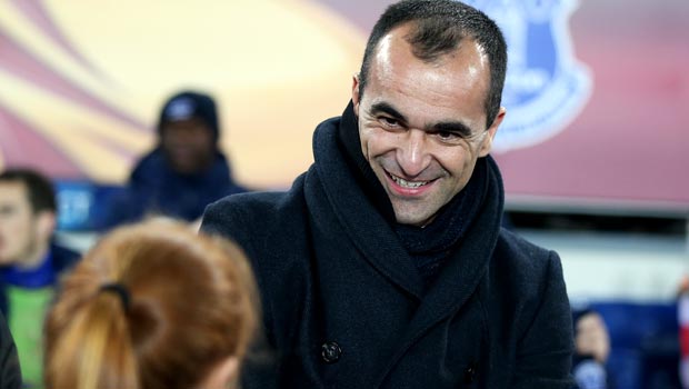 Roberto Martinez Everton v Arsenal