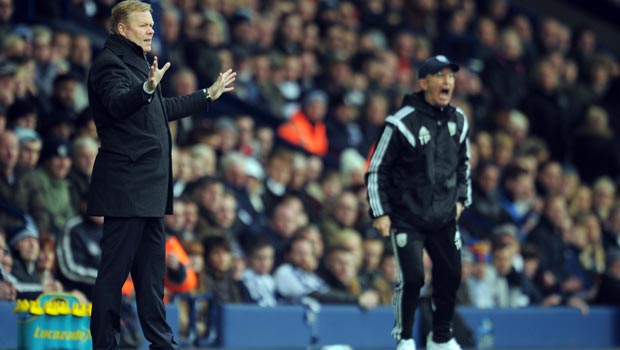 Ronald Koeman Southampton v West Bromwich Albion Tony Pulis