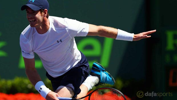 Andy Murray 500 career victories Miami Open quarter finals