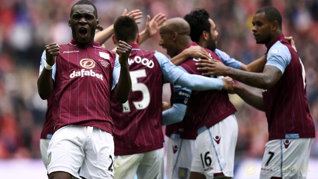 Aston Villa striker Christian Benteke