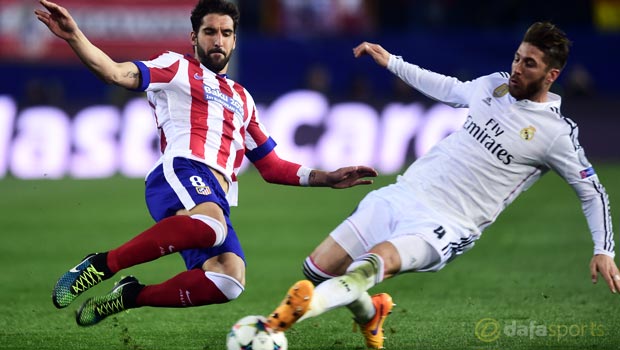 Atletico Madrid midfielder Raul Garcia