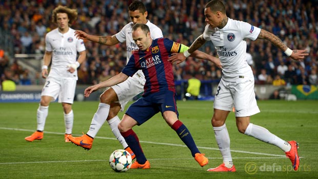 Barcelona ace Andres Iniesta