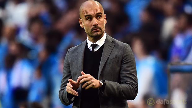 Bayern Munich boss Pep Guardiola