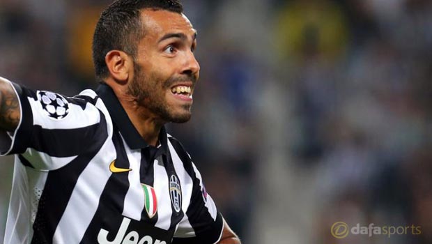 Carlos Tevez Juventus Champions League